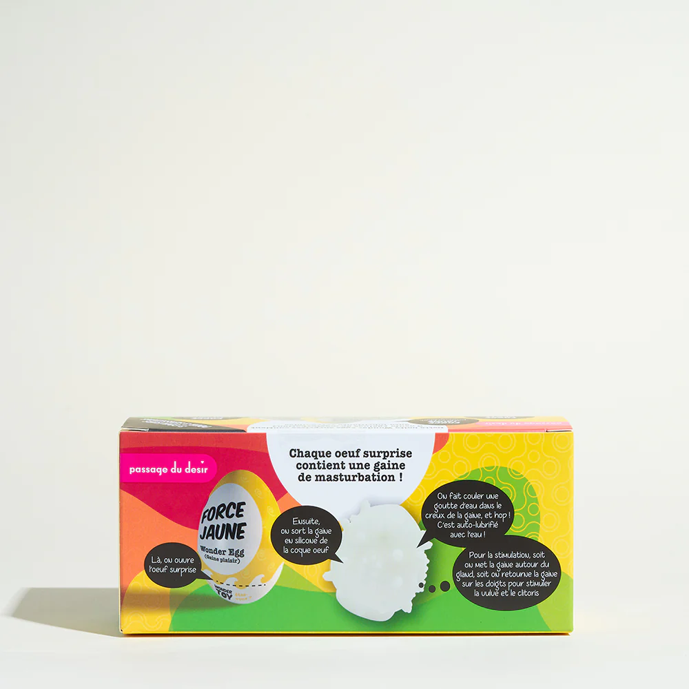Boîte de 3 Œufs de masturbation surprise Wonder Eggs - Image 6