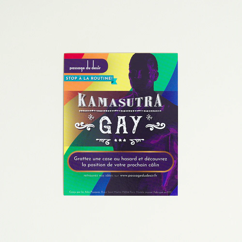 Cartes à gratter Kamasutra Gay