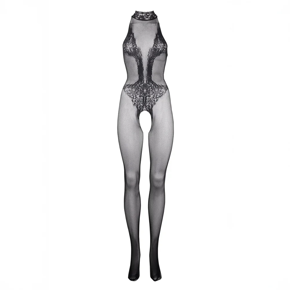 Combinaison ouverte Fishnet and Lace - Image 3