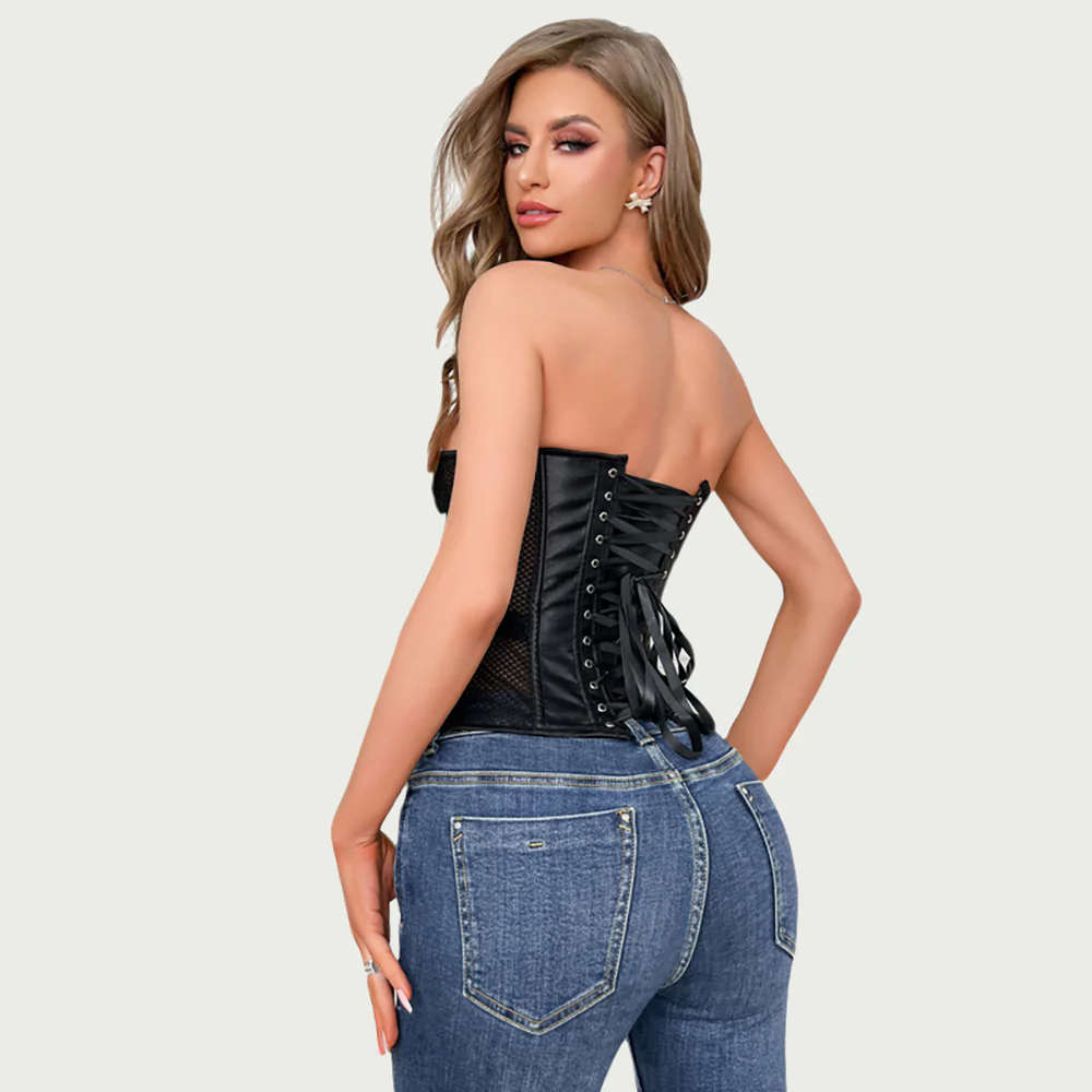 Corset grille noir OhYeah - Image 2