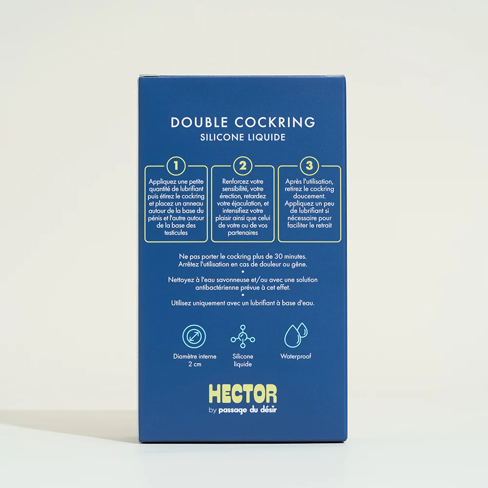 Double cockring soft touch Hector - Image 5