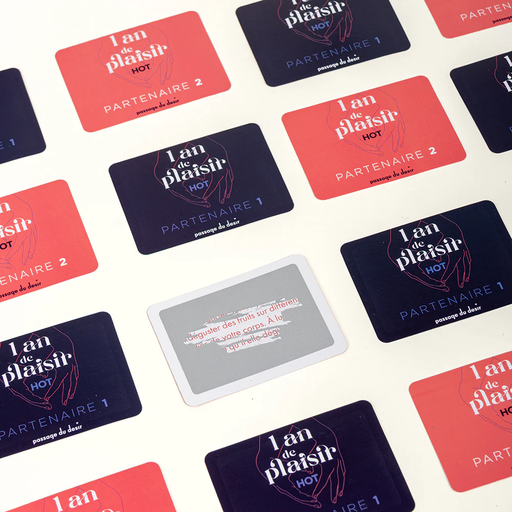 Jeu de cartes à gratter Un An de Plaisir HOT - Image 2