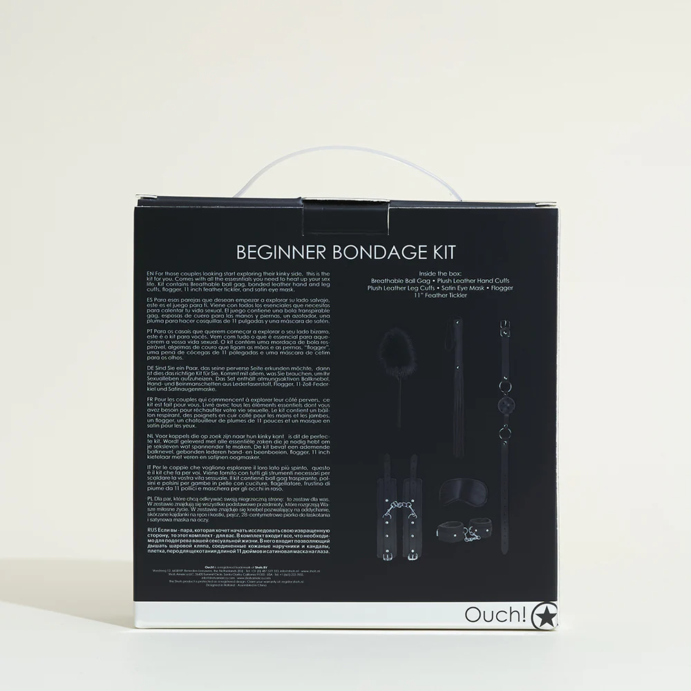 Kit de bondage débutant 6 pièces - Image 8