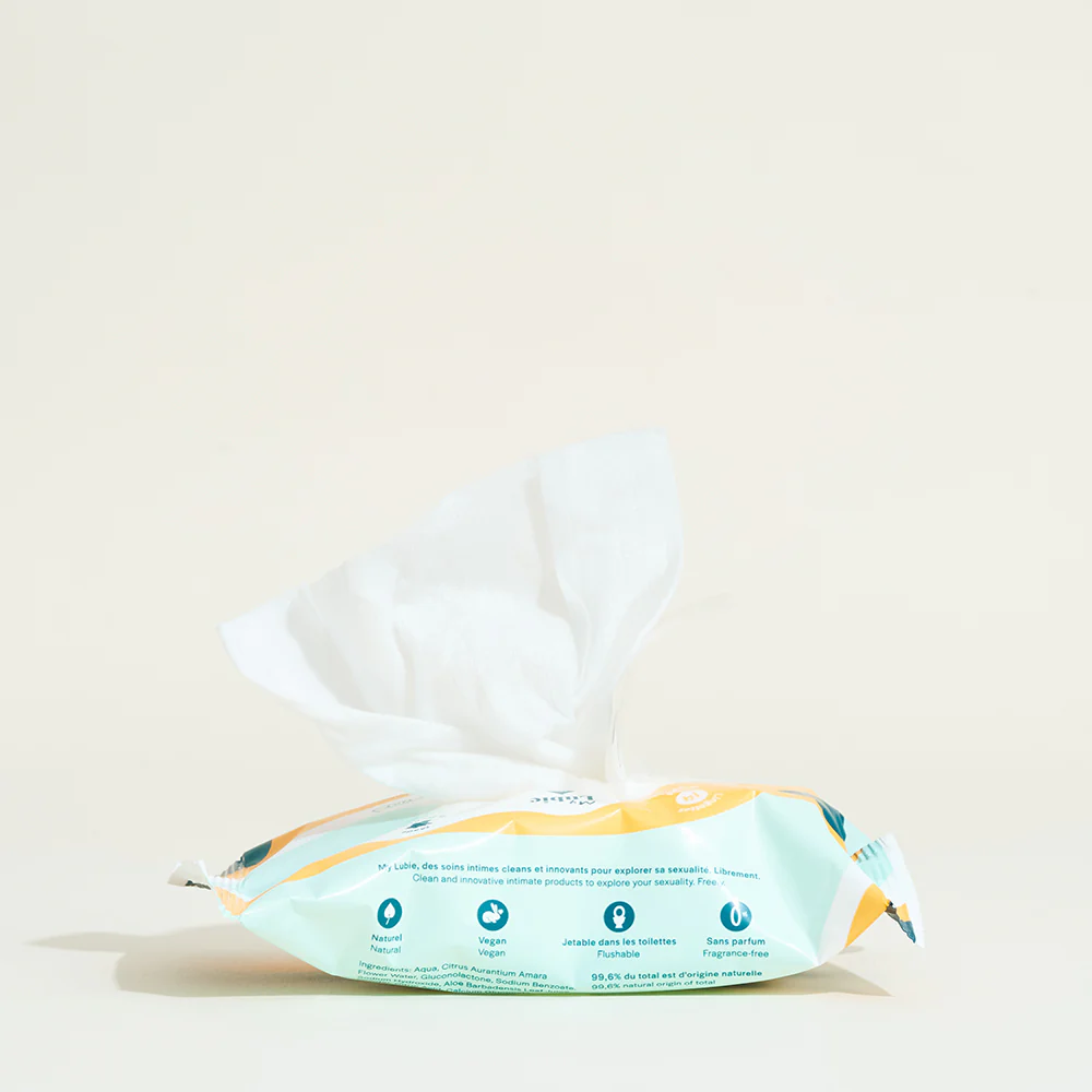 Lingettes intimes naturelles et apaisantes - Image 2