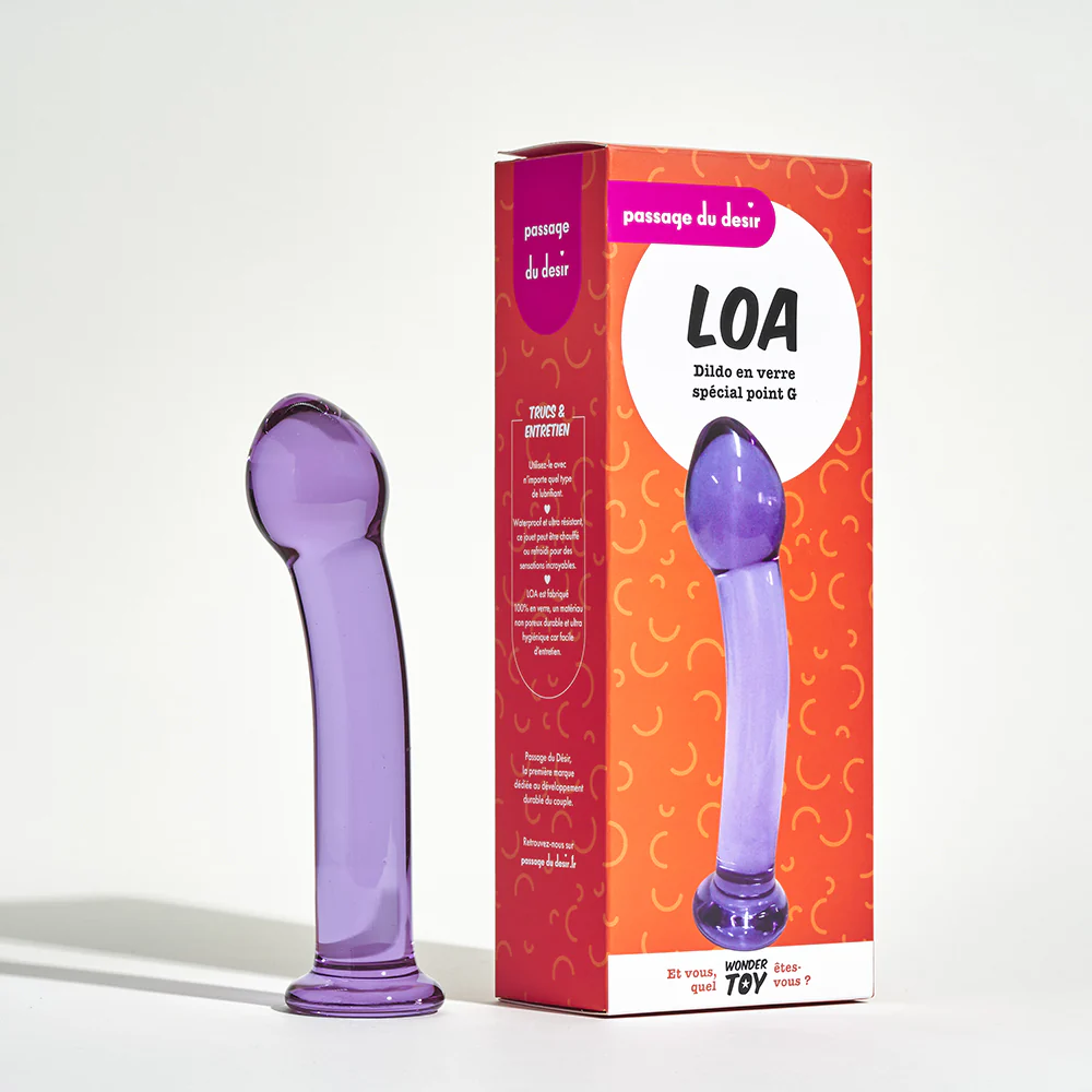Dildo en verre Loa