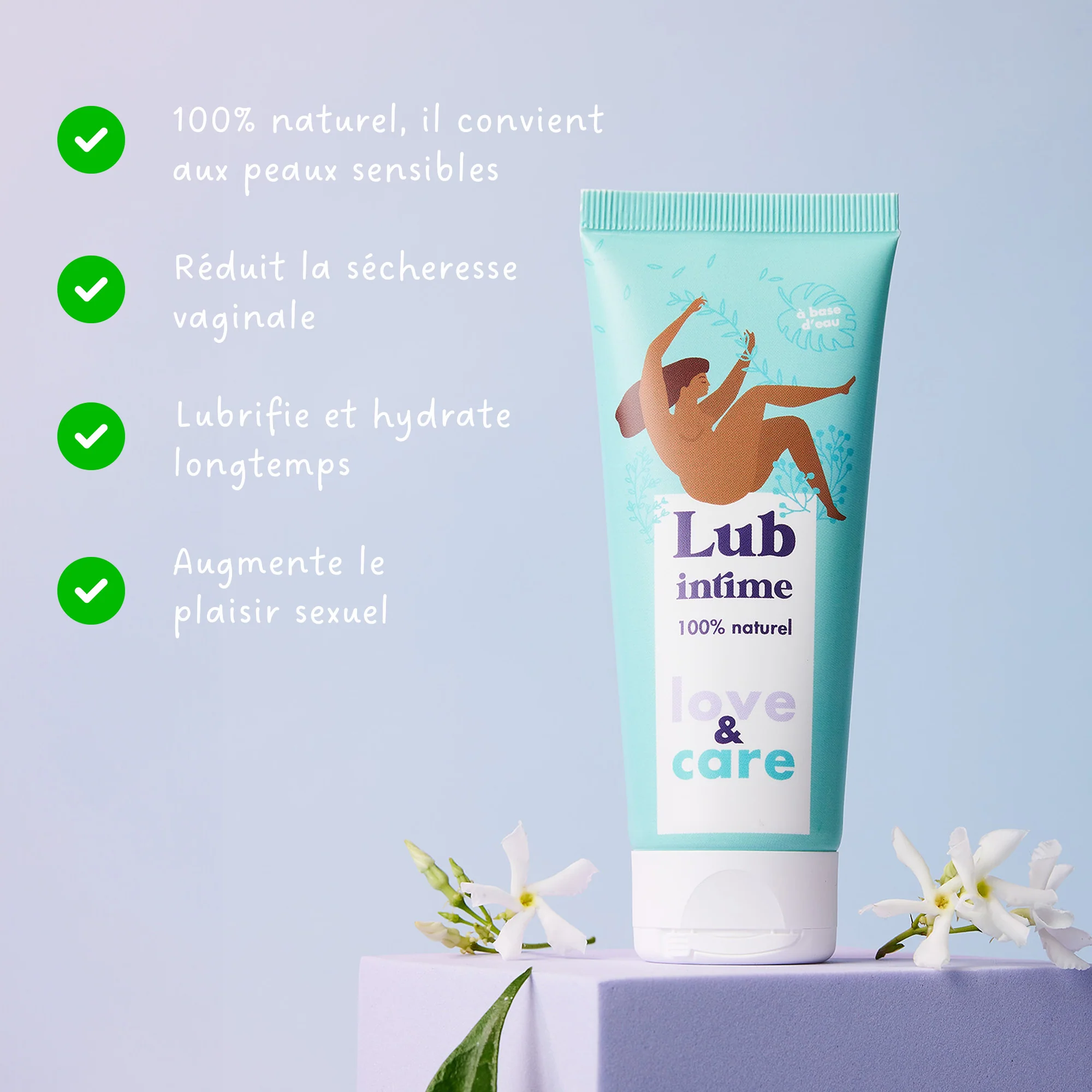 Lubrifiant Love and Care pocket 50 ml - Image 4