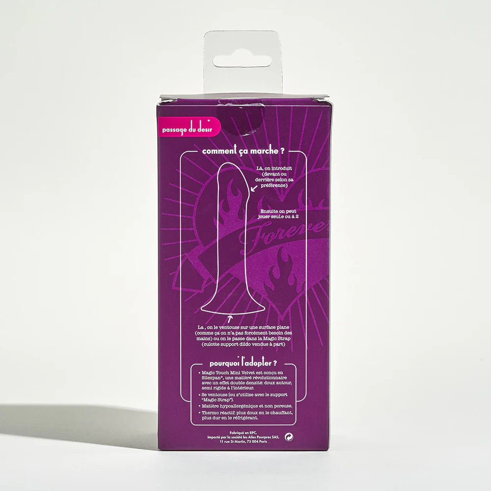 Magic Touch Mini Velvet dildo double densité - Image 4