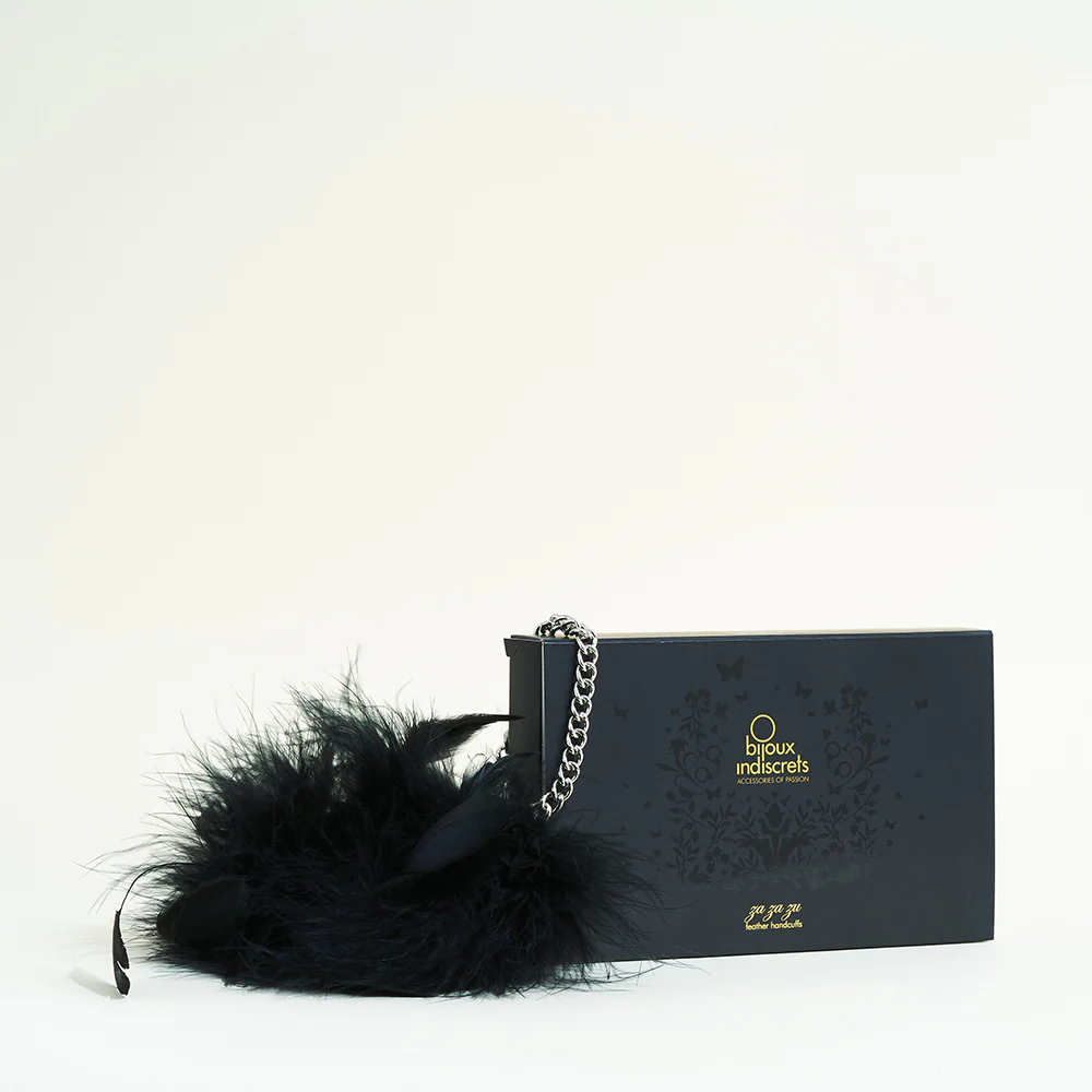 Menottes en plumes zaza Bijoux Indiscrets