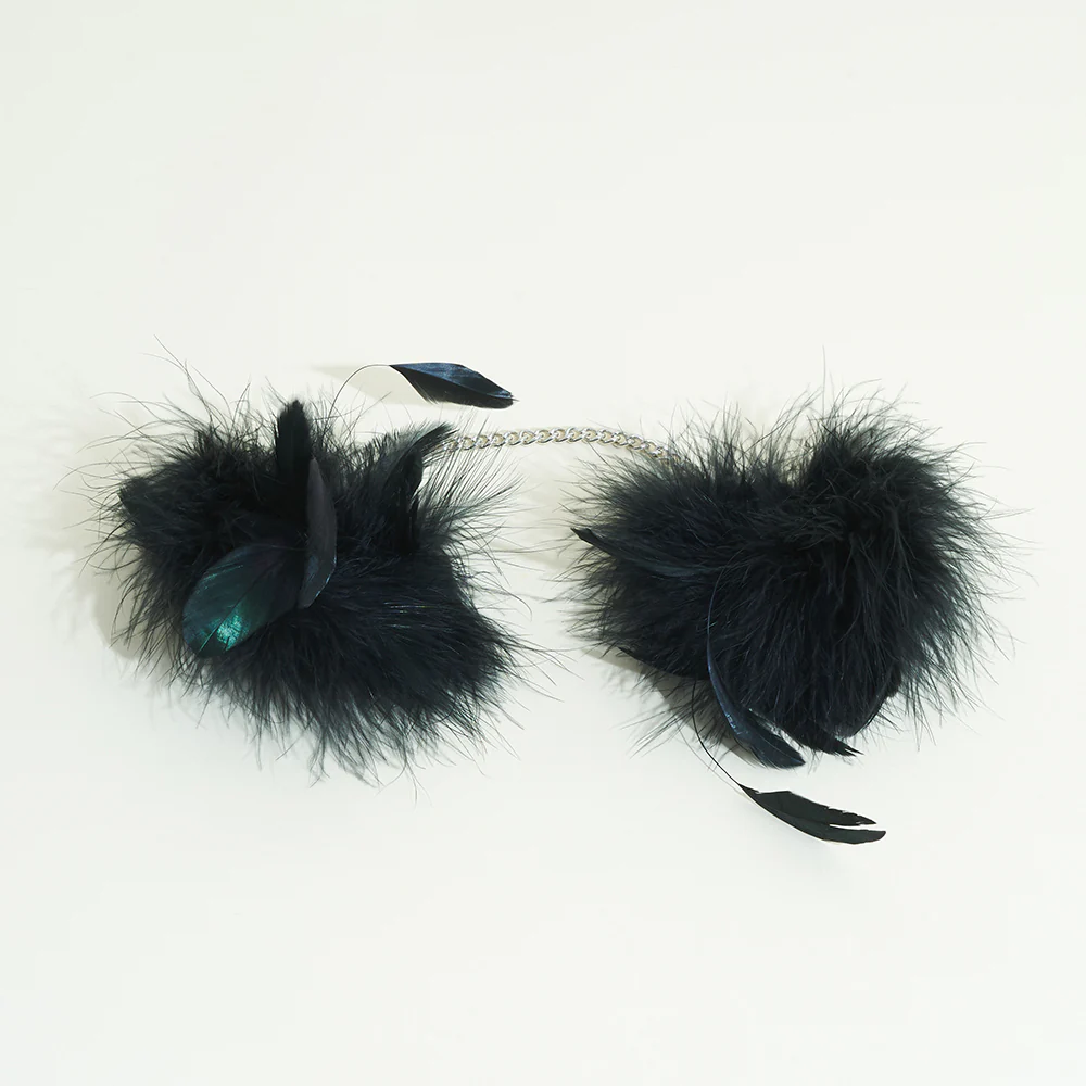 Menottes en plumes zaza Bijoux Indiscrets - Image 2
