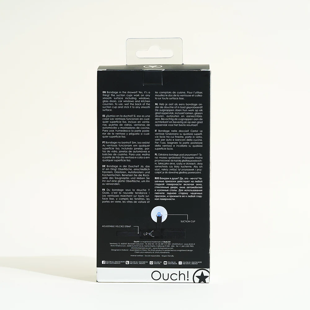 Menottes ventouse de Ouch ! - Image 4