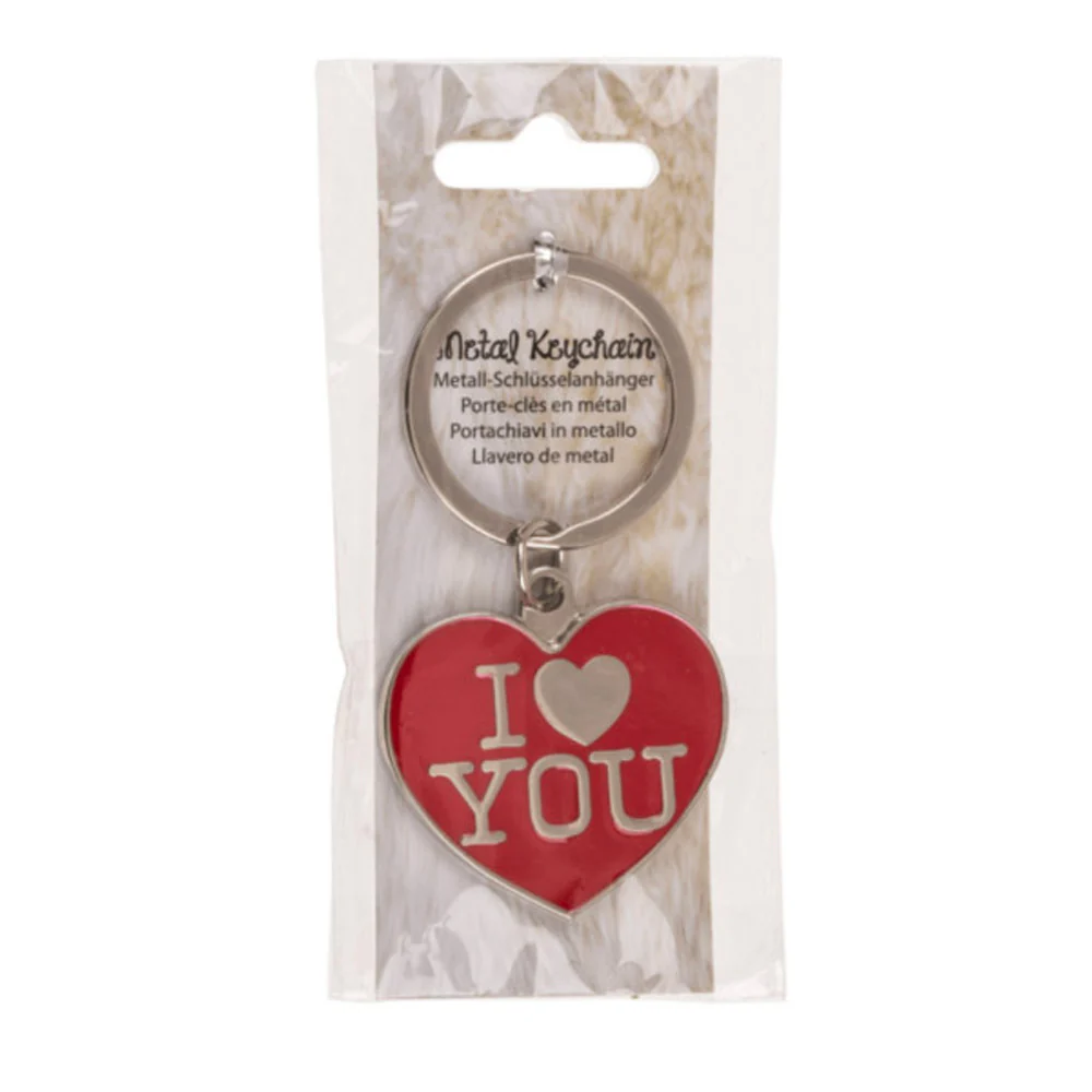 Porte-clé métal I Love You - Image 2