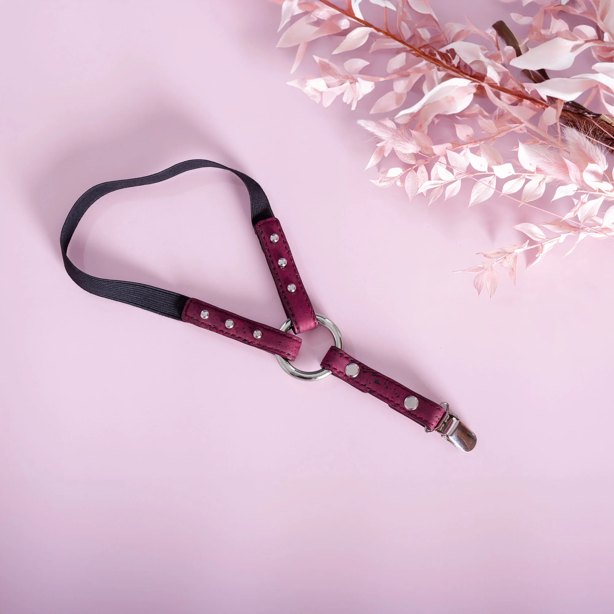 Porte-jarretelles cuir vegan - Image 3