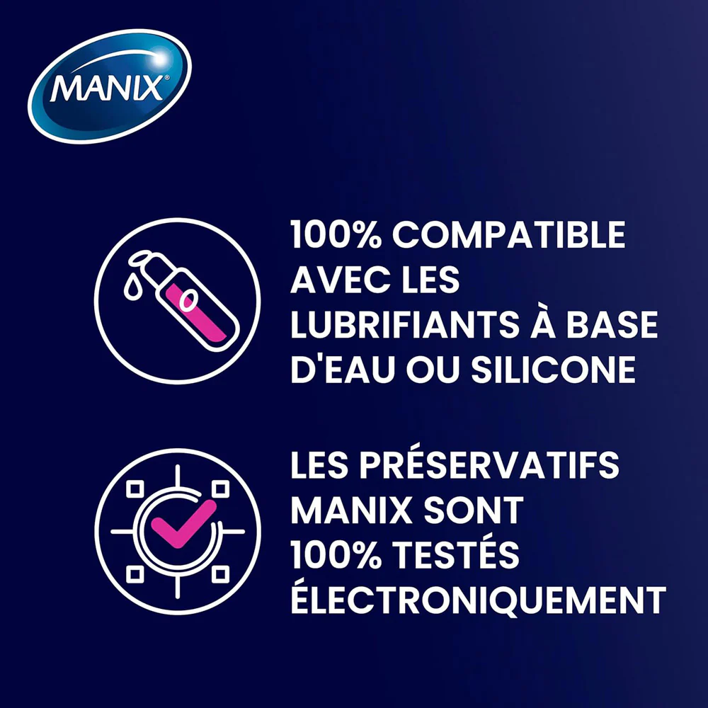 Préservatifs Manix Xtra Pleasure Double Extase - Image 5